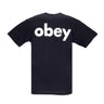 Obey, Maglietta Uomo Lower Case Classic Tee, Black