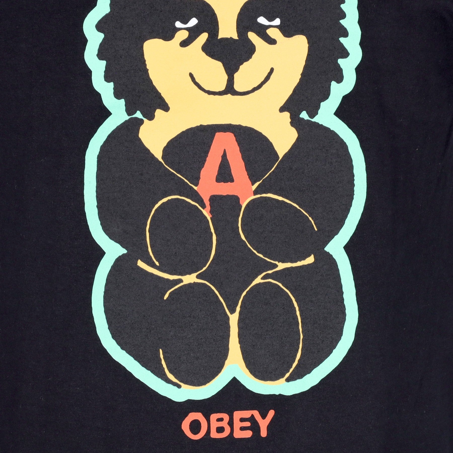 Obey, Maglietta Uomo Teddy Classic Tee, 