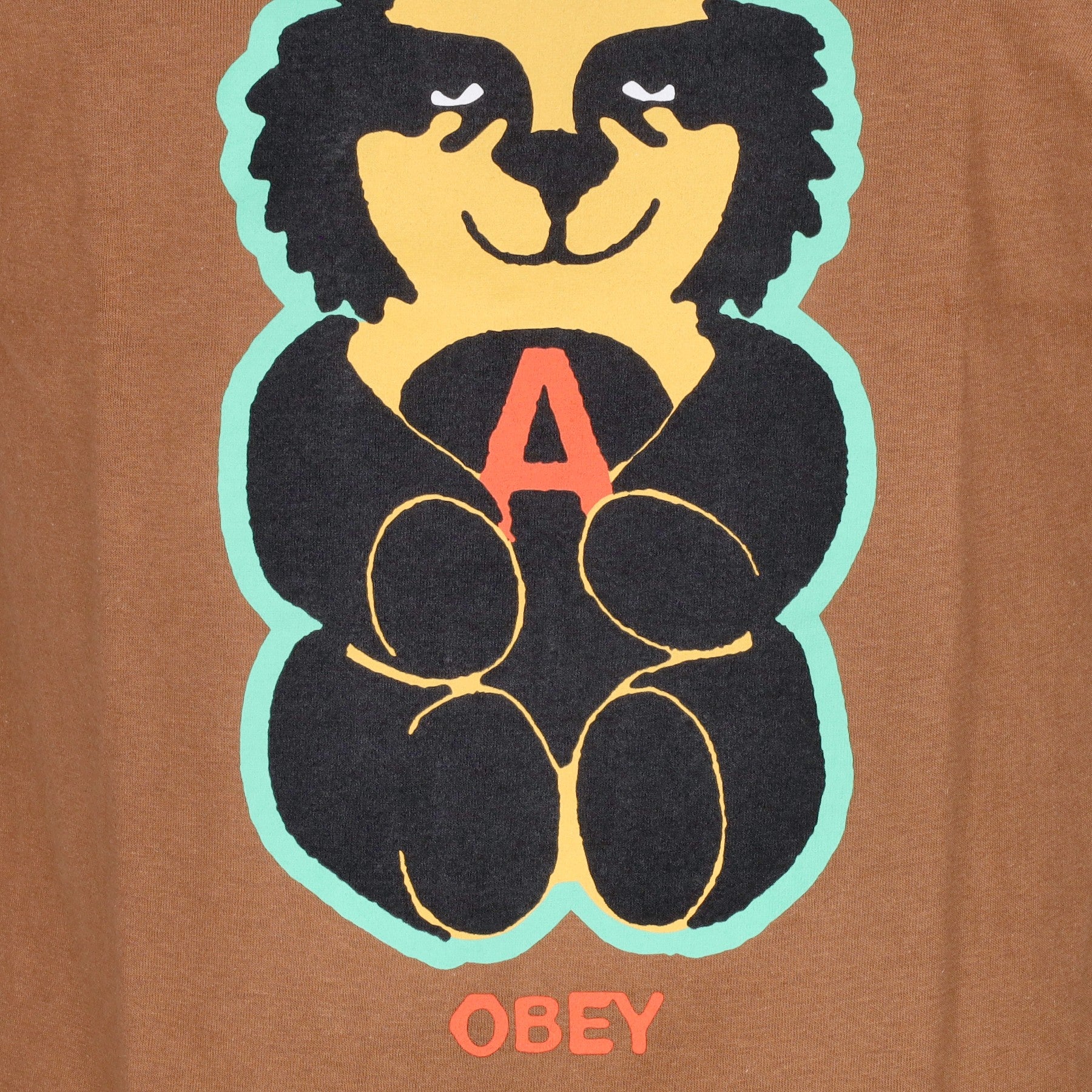 Obey, Maglietta Uomo Teddy Classic Tee, 