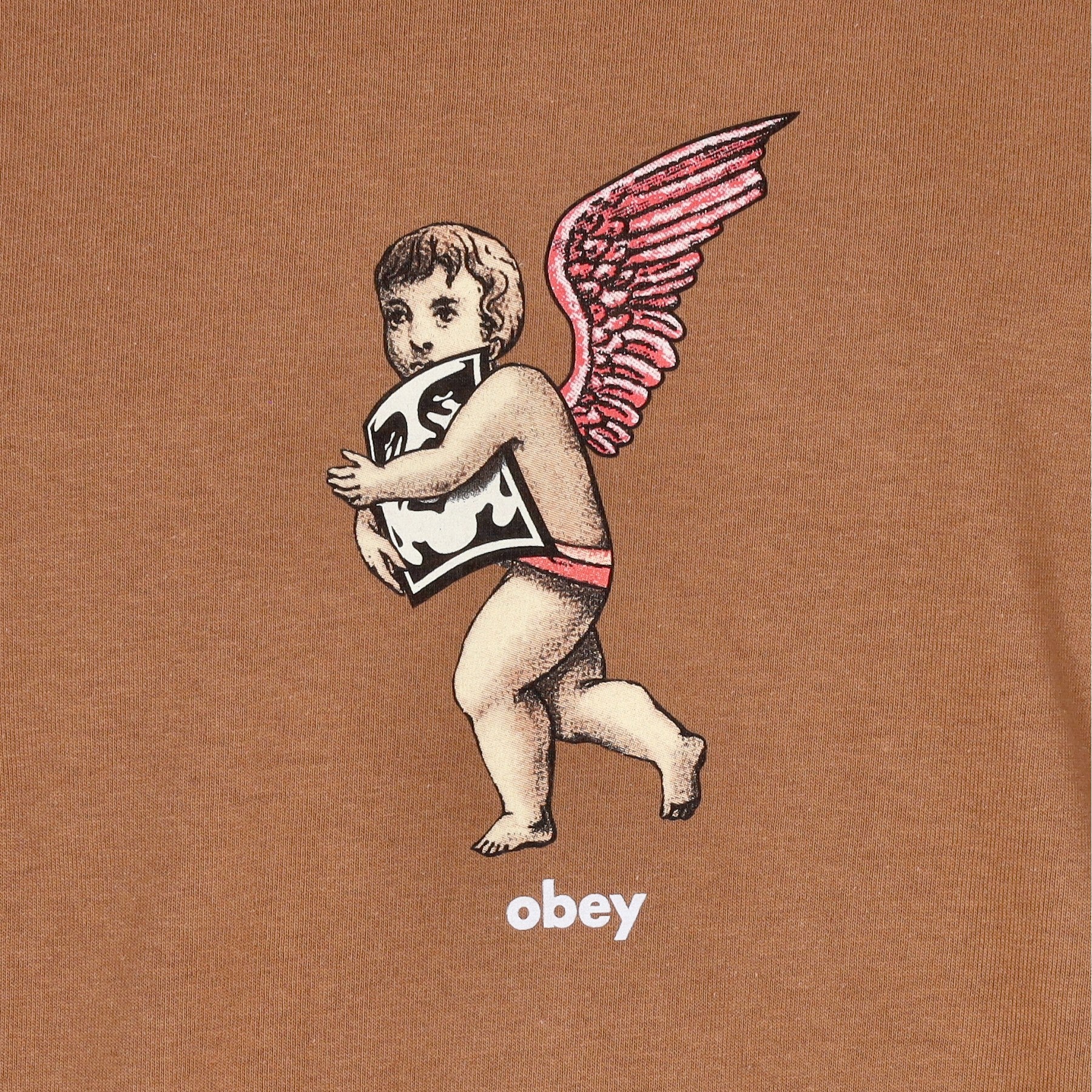 Obey, Maglietta Uomo Angel Wings Classic Tee, 