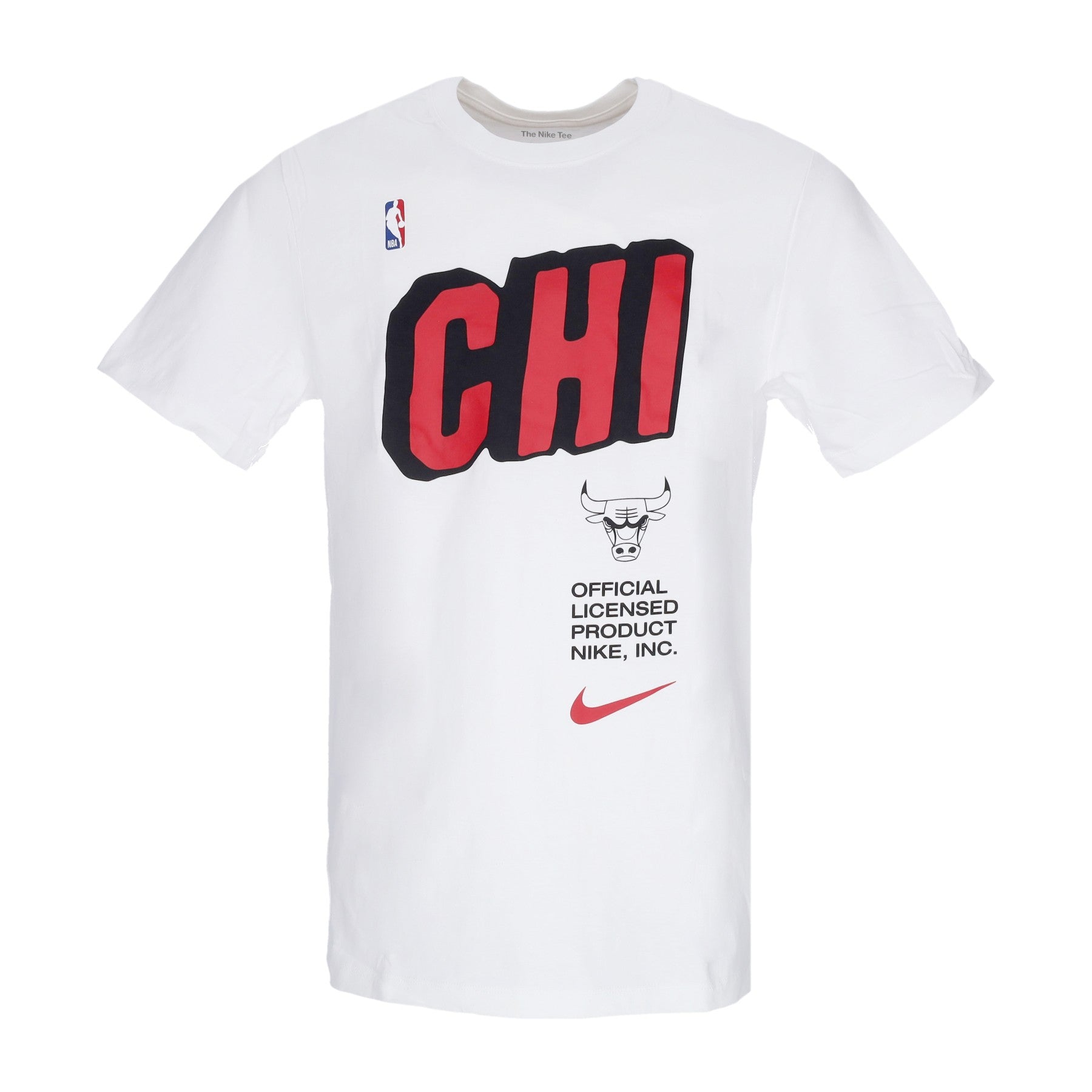 Nike Nba, Maglietta Uomo Nba Essential Block Tee Chibul, White