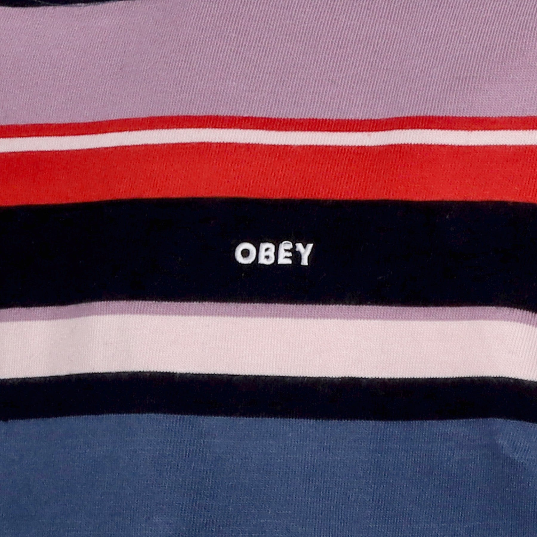 Obey, Maglietta Uomo Stroming Stripe Tee, 