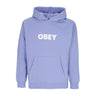 Obey, Felpa Cappuccio Uomo Bold Hood Premium Fleece, Digital Violet