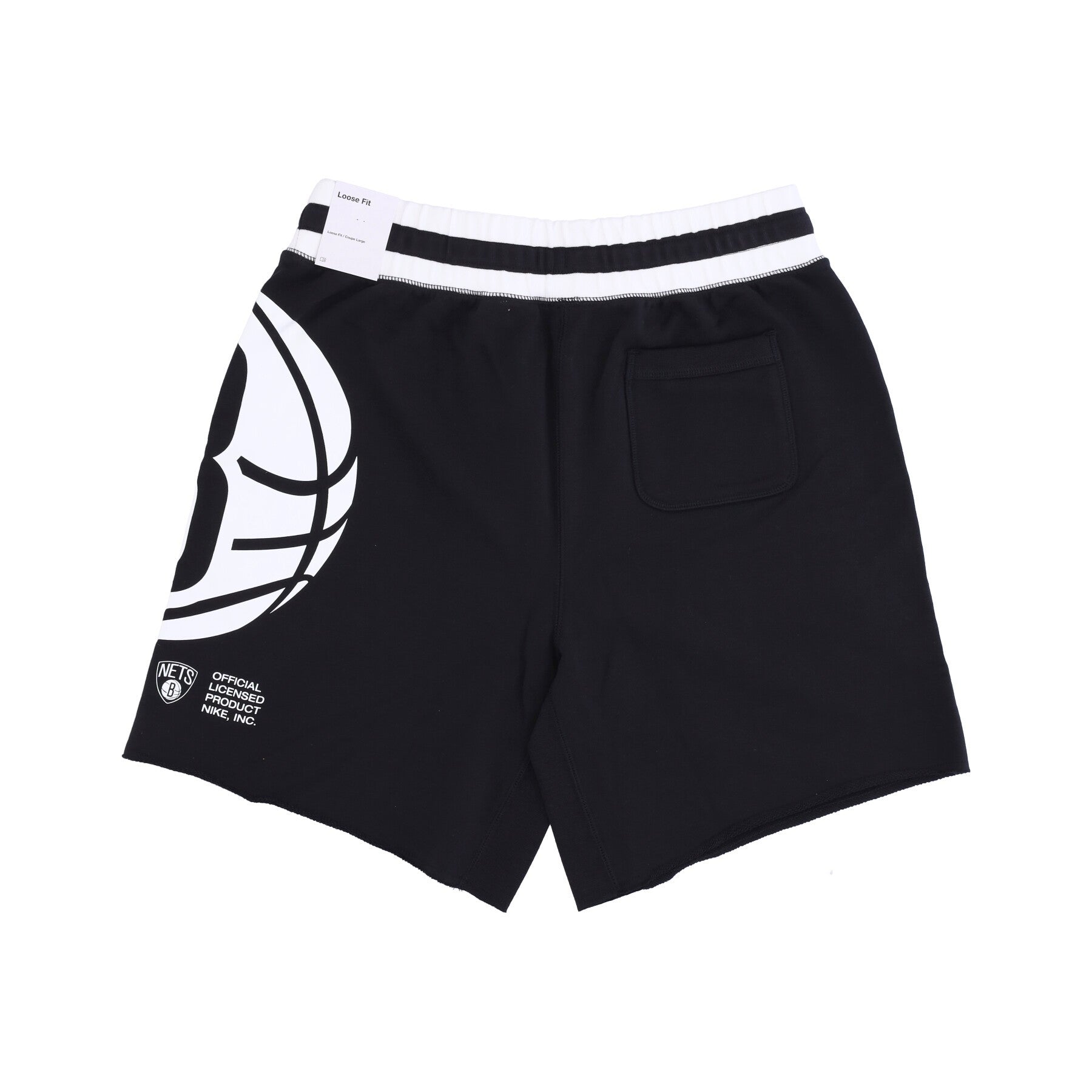 Nike Nba, Pantalone Corto Tuta Uomo Nba Fleece Short Courtside Bronet, 