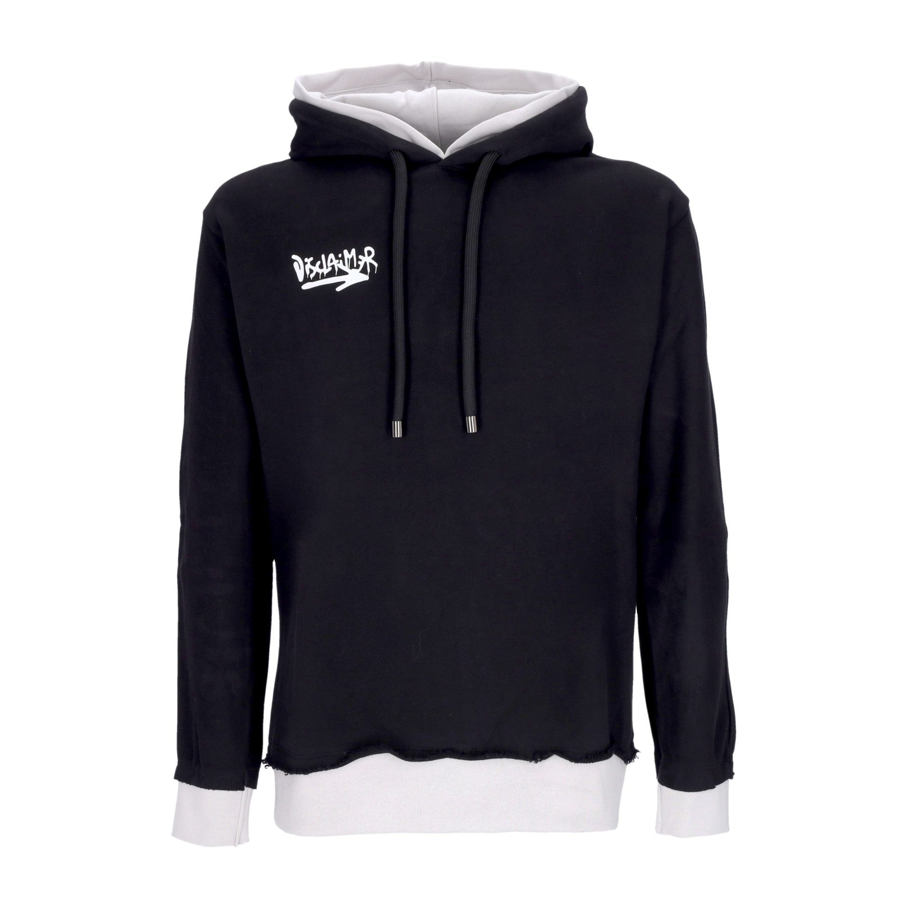 Felpa Leggera Cappuccio Uomo All Right Reserved Hoodie Black