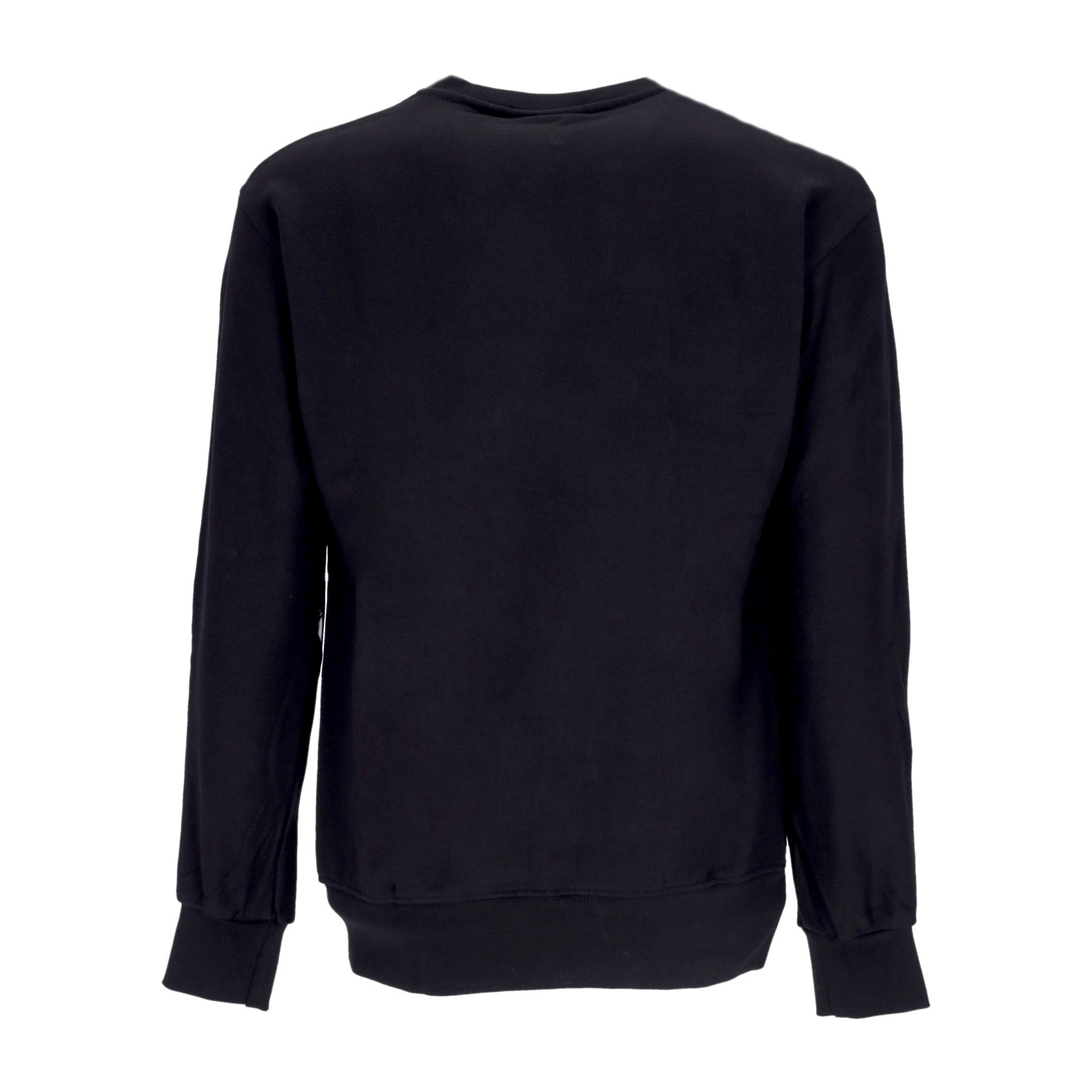 Felpa Leggera Girocollo Uomo Big Love Crewneck Black