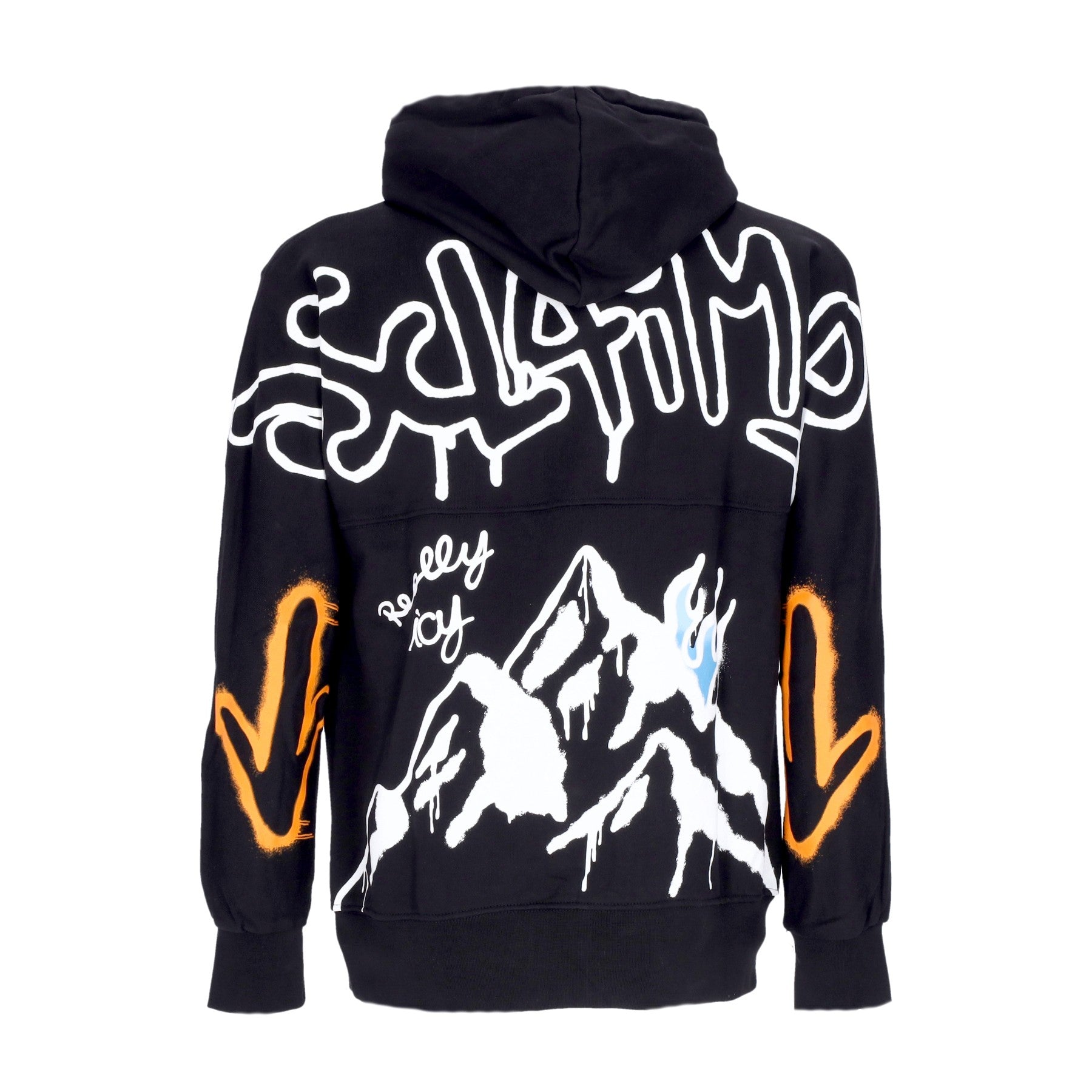 Really Icy Hoodie Black Men's Lightweight Hoodie