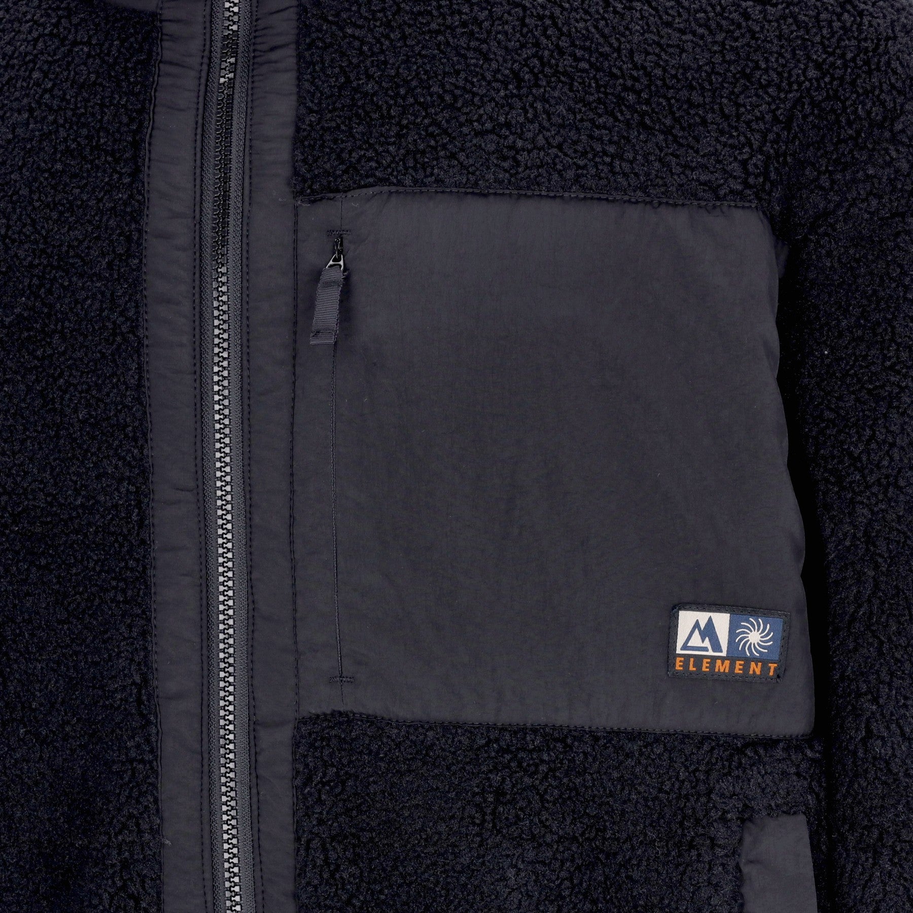 Oak 2.0 Sherpa Full Zip Men's Bear Flint Black