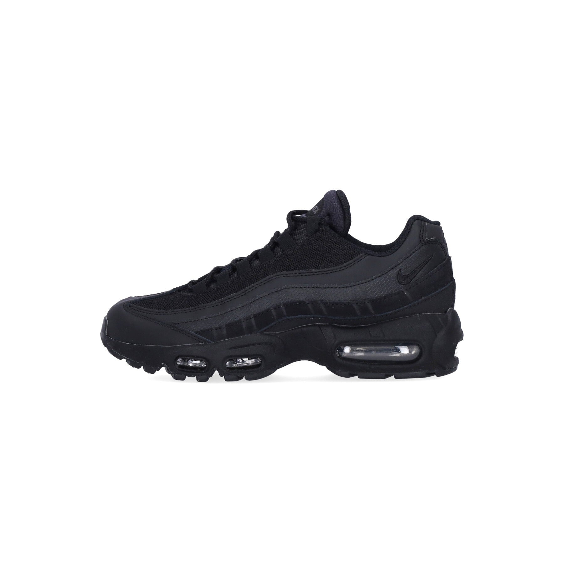 Nike, Scarpa Bassa Uomo Air Max 95 Essential, Black/black/dark Grey