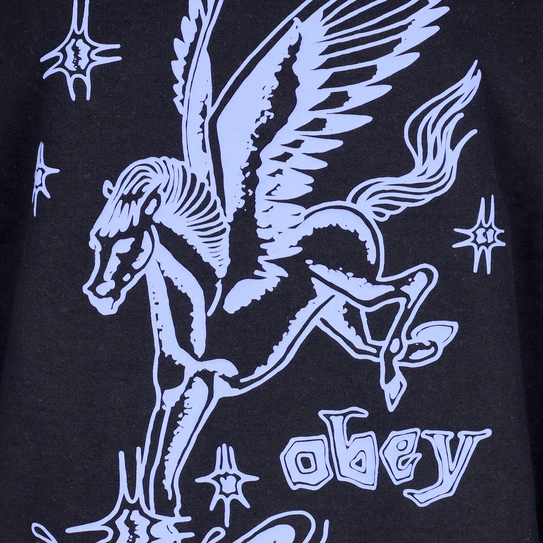 Obey, Felpa Girocollo Donna Pegasus Old School Crew, 