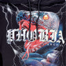 Phobia, Felpa Leggera Cappuccio Uomo Snake Balaclava Hoodie, Black