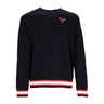 Nike Nba, Felpa Girocollo Uomo Nba Fleece Crew Courtside Chibul, Black