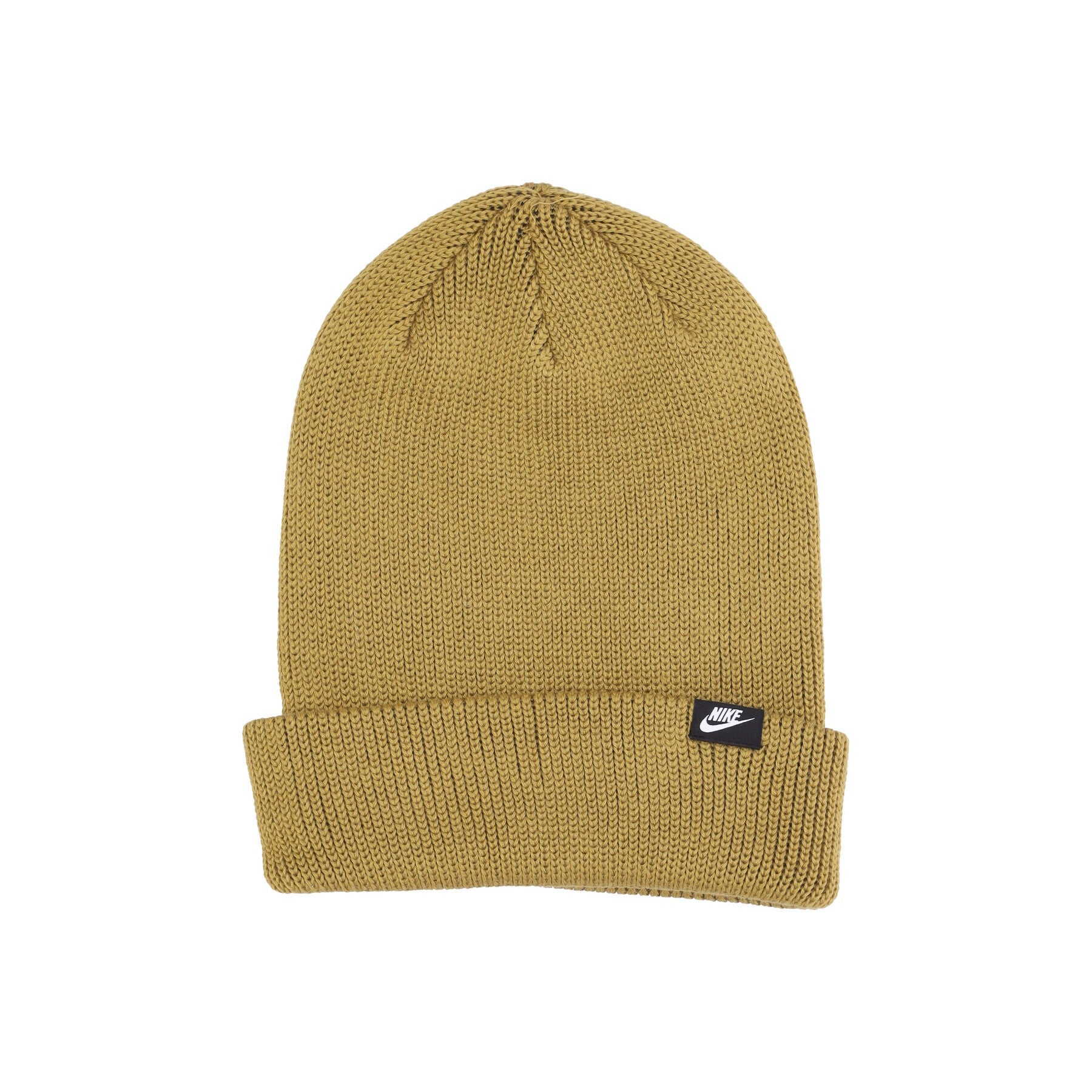 Nike, Cappello Uomo Futura Cuffed Beanie, Golden Moss