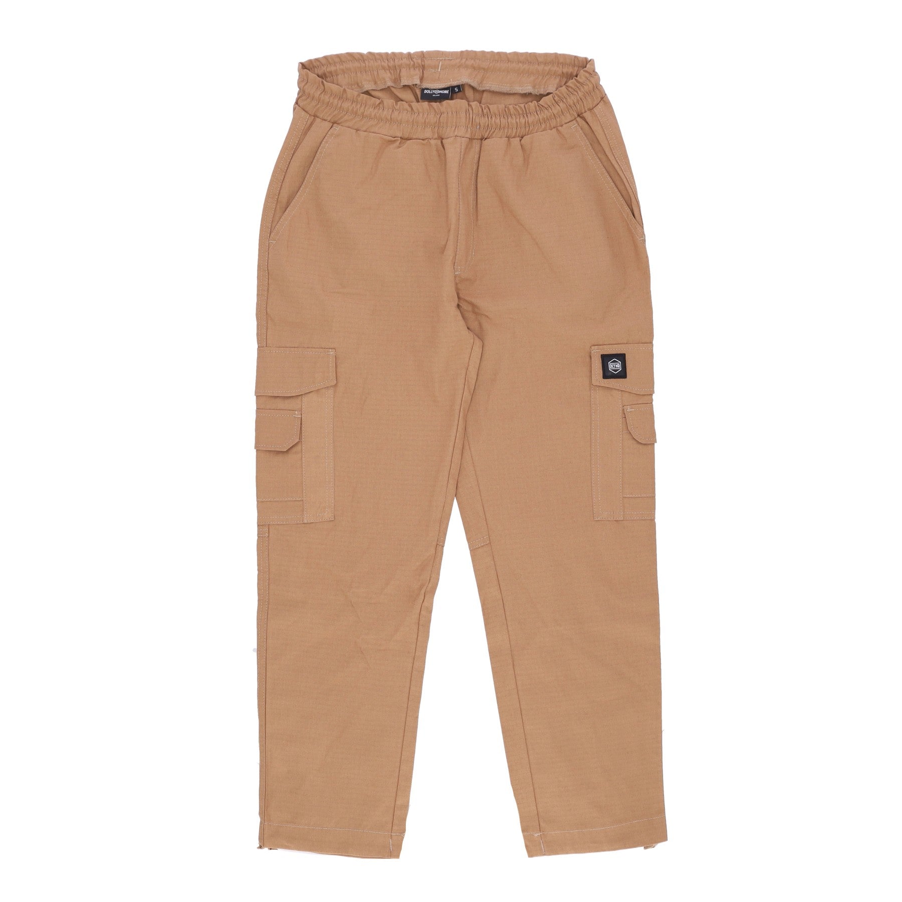 Dolly Noire, Pantalone Lungo Uomo Lanced Classic Baggy Cargo, Beige