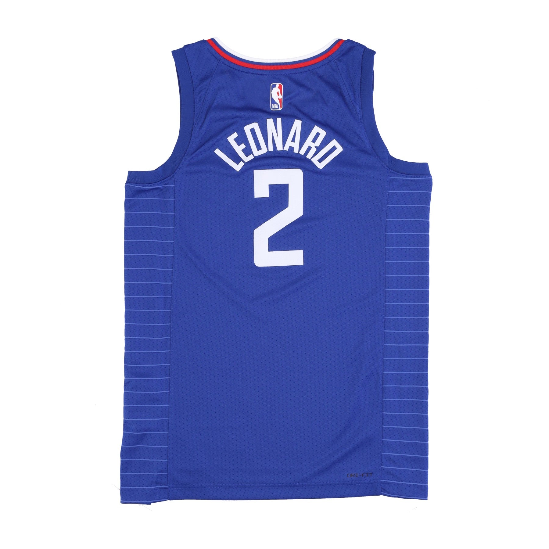 Nike Nba, Canotta Basket Uomo Nba Dri Fit Swingman Jersey Icon Edition 22 No 2 Khawi Leonard Loscli, Rush Blue