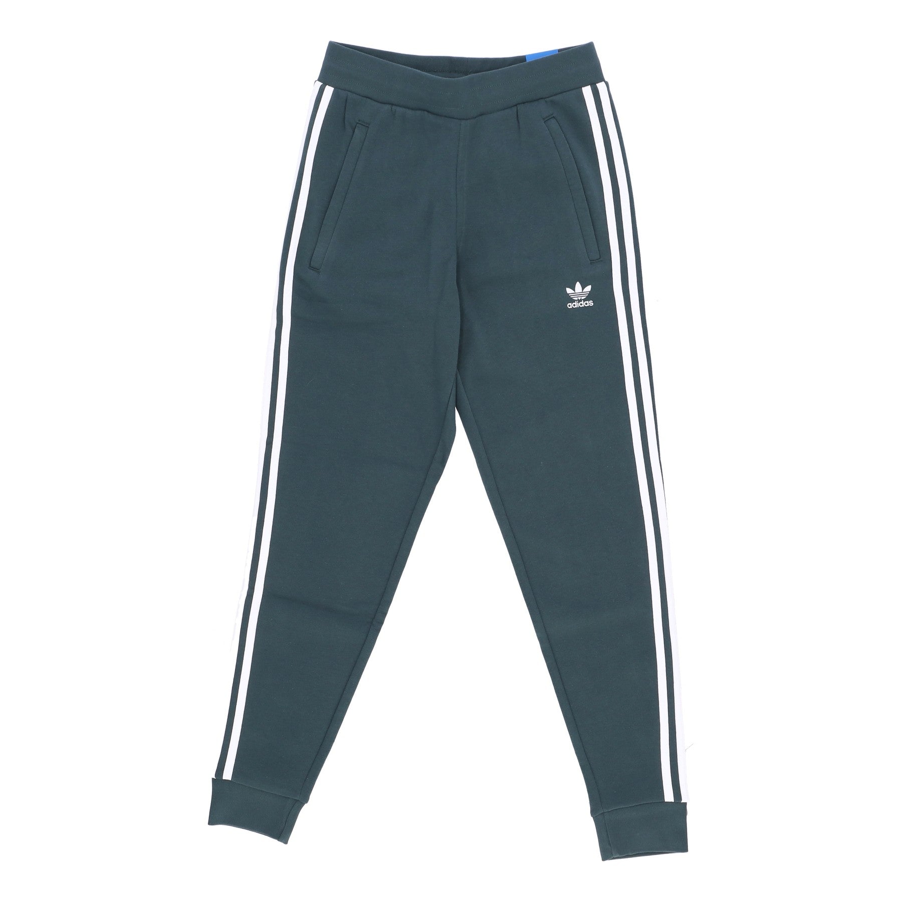 Adidas, Pantalone Tuta Felpato Uomo 3-stripes Pant, Mineral Green