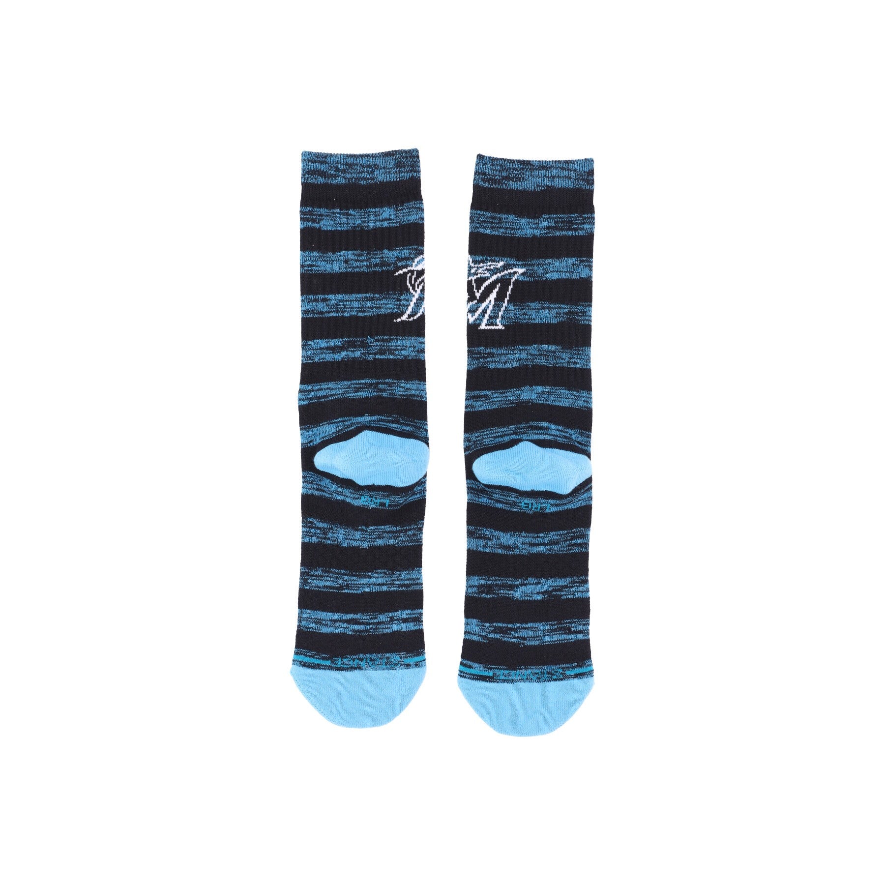 Stance, Calza Media Uomo Marlins Twist Crew, 