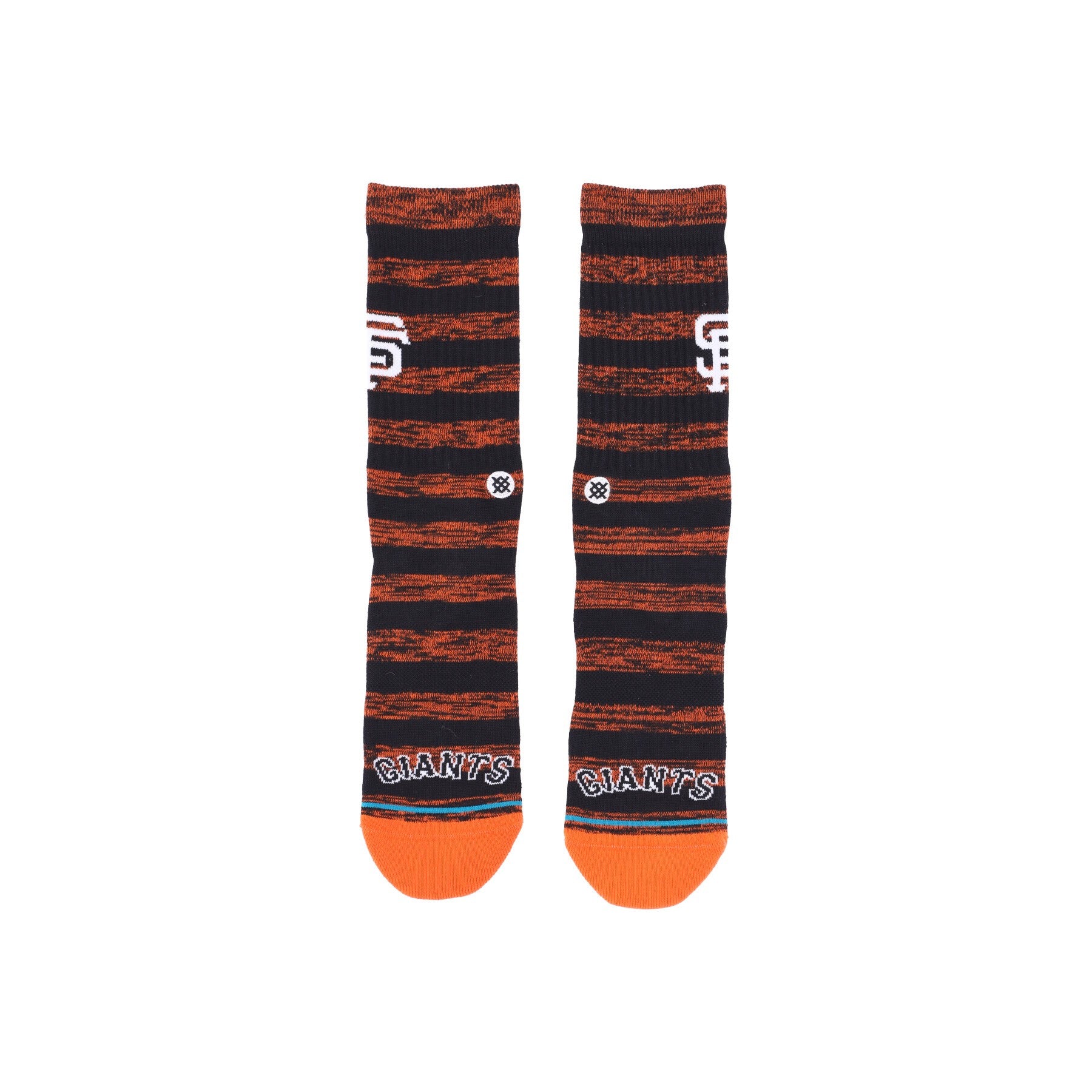 Stance, Calza Media Uomo Giants Twist Crew, Black