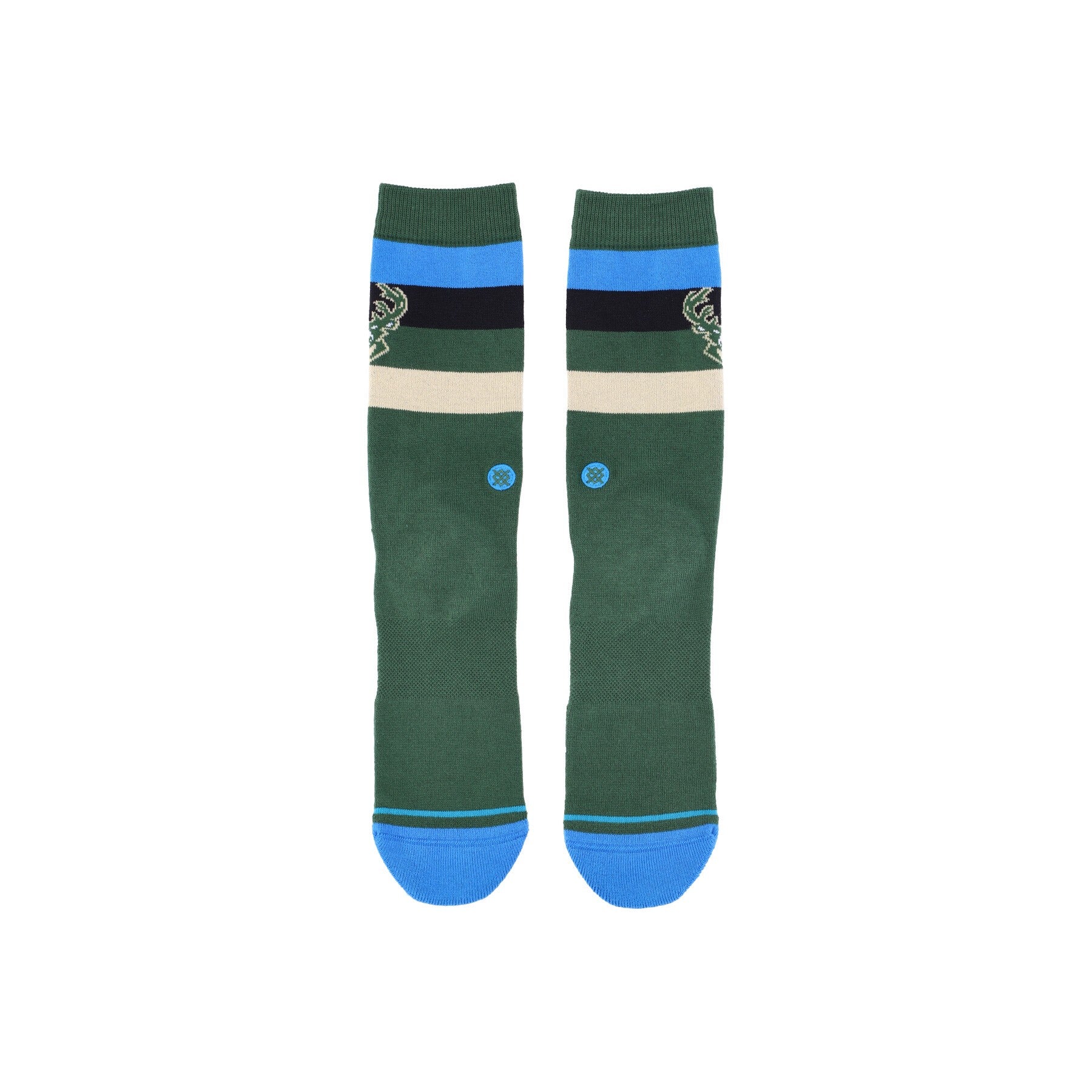 Stance, Calza Media Uomo Bucks St 2 Pack, Dark Green