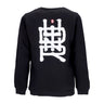 Dolly Noire, Felpa Girocollo Uomo Ideogram Barcellona X Dlynr Crewneck, Black