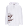 Dolly Noire, Felpa Cappuccio Uomo Bench Tokyo Oversize Hoodie, White