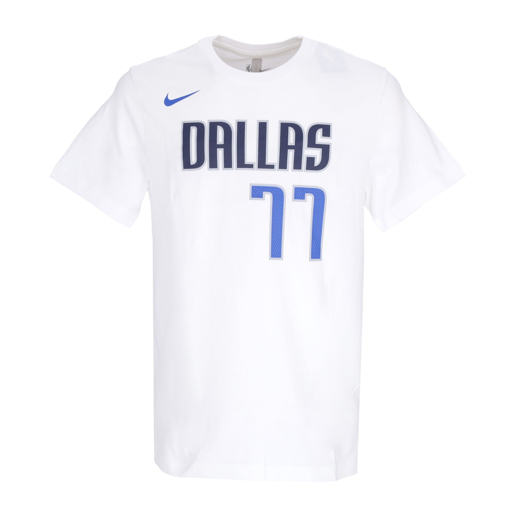 Men's T-Shirt NBA Essential Tee No 77 Luka Doncic Dalmav White