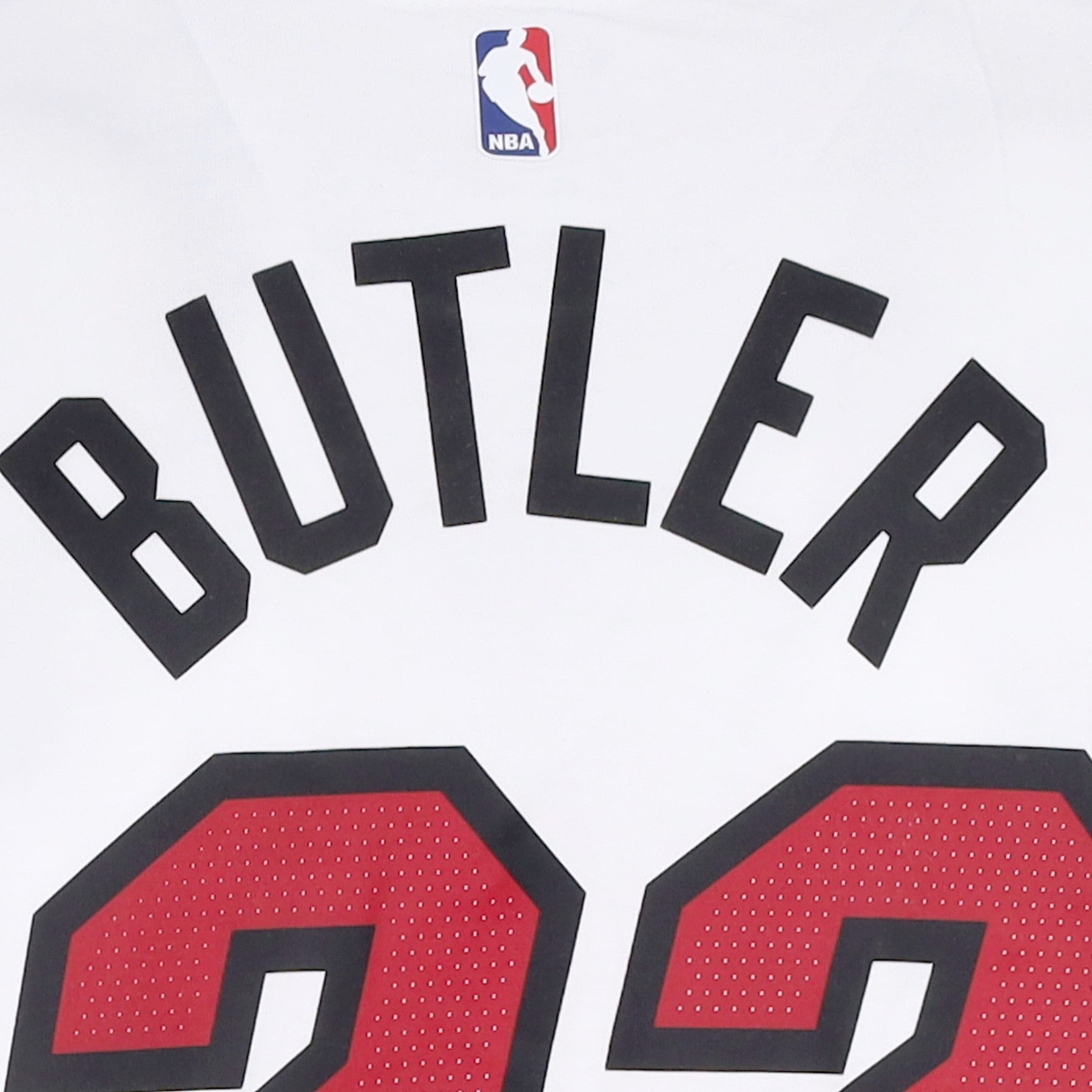 Men's T-Shirt NBA Essential Tee No 22 Jimmy Butler Miahea White