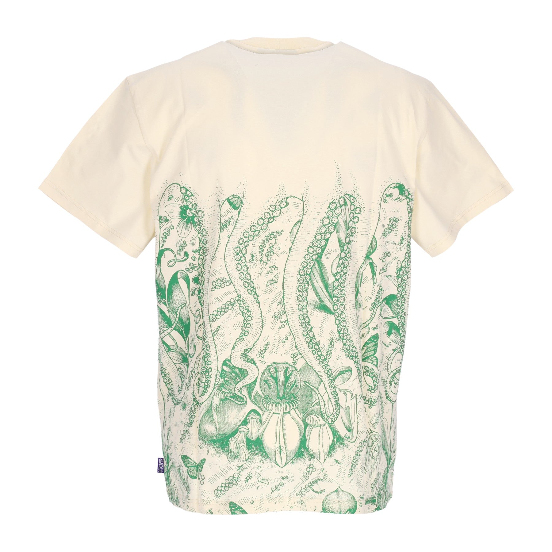 Octopus, Maglietta Uomo Botanic Tee, 