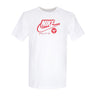 Nike Nba, Maglietta Uomo Nba Dri Fit Essential Logo Tee, White