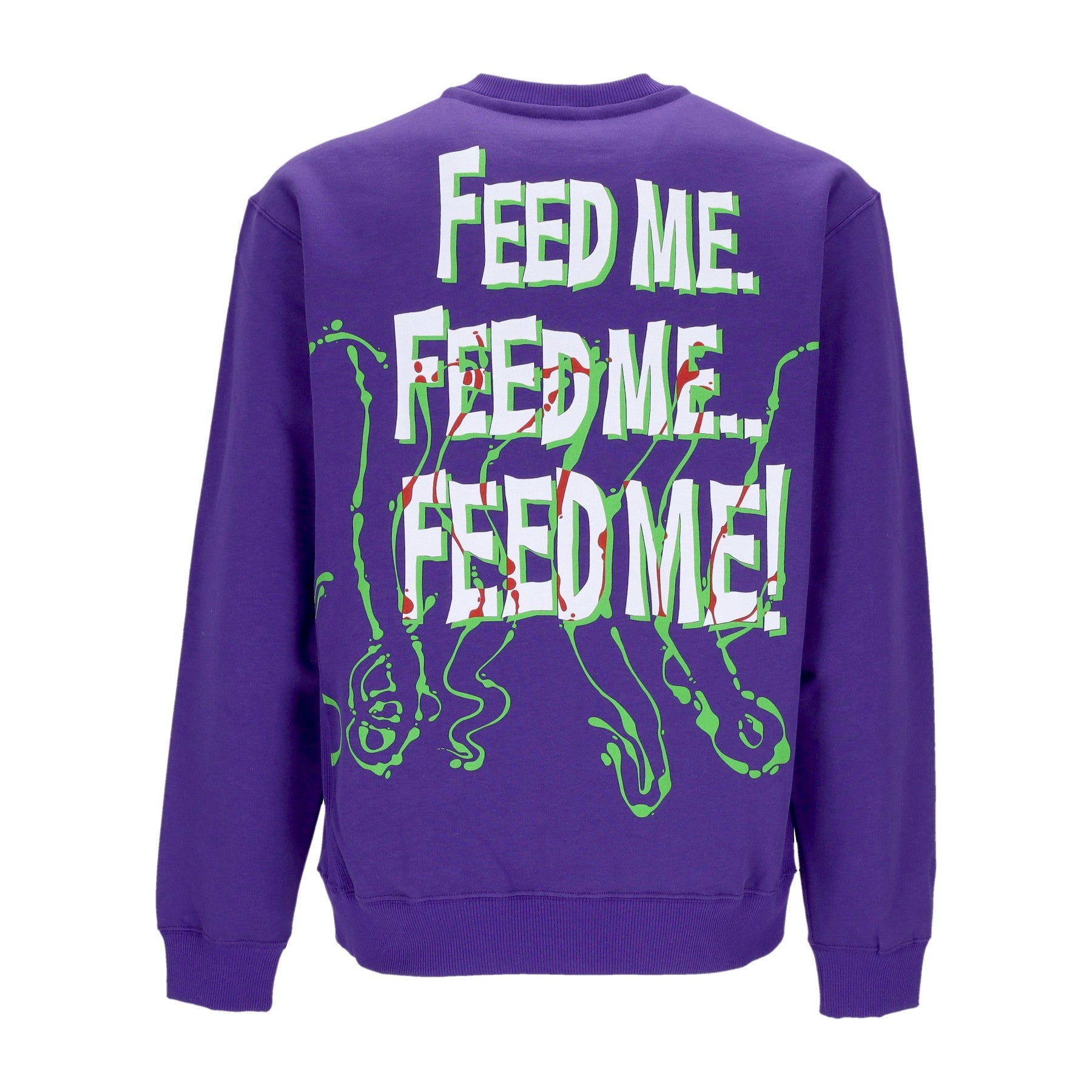 Octopus, Felpa Girocollo Uomo Feed Me Crewneck, 