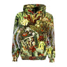 Octopus, Felpa Cappuccio Uomo Nepenthes Hoodie, Army