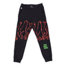 Octopus, Pantalone Tuta Felpato Uomo Dripper Sweatpant, Black