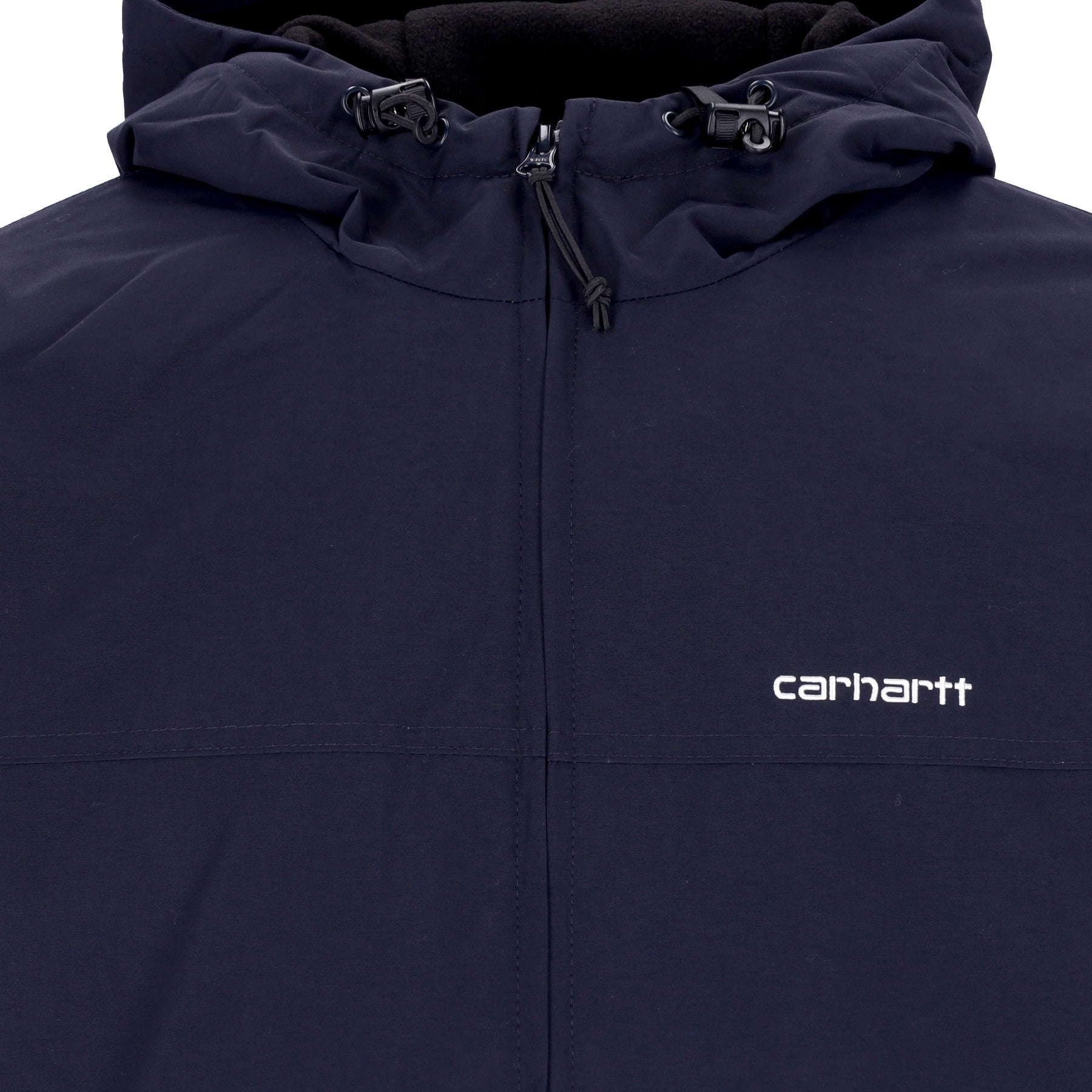 Carhartt Wip, Giubbotto Uomo Hooded Sail Jacket, Dark Navy/white