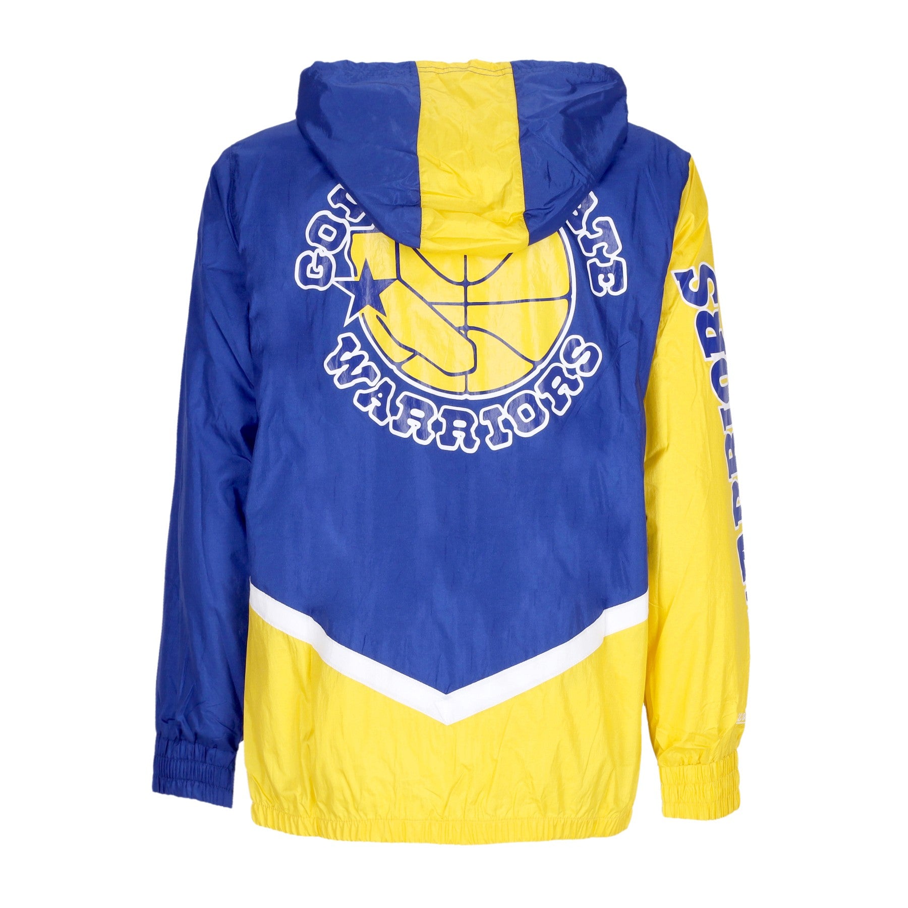 Mitchell & Ness, Giacca A Vento Uomo Nba Undeniable Full Zip Windbreaker Hardwood Classics Golwar, 