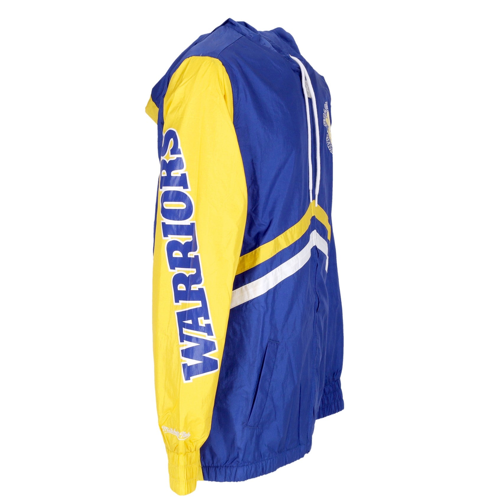 Mitchell & Ness, Giacca A Vento Uomo Nba Undeniable Full Zip Windbreaker Hardwood Classics Golwar, 