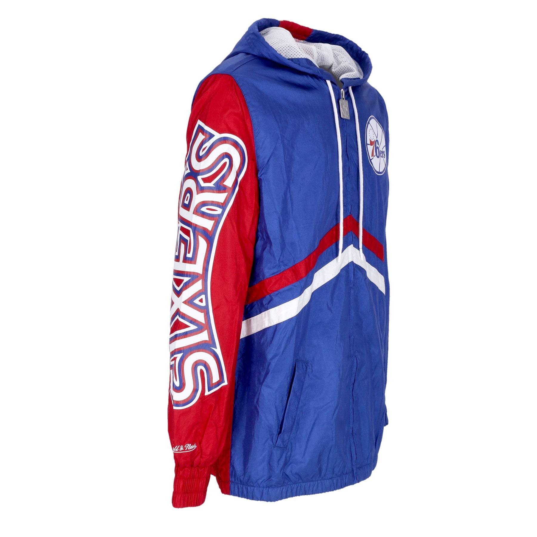 Mitchell & Ness, Giacca A Vento Uomo Nba Undeniable Full Zip Windbreaker Hardwood Classics Phi76e, 