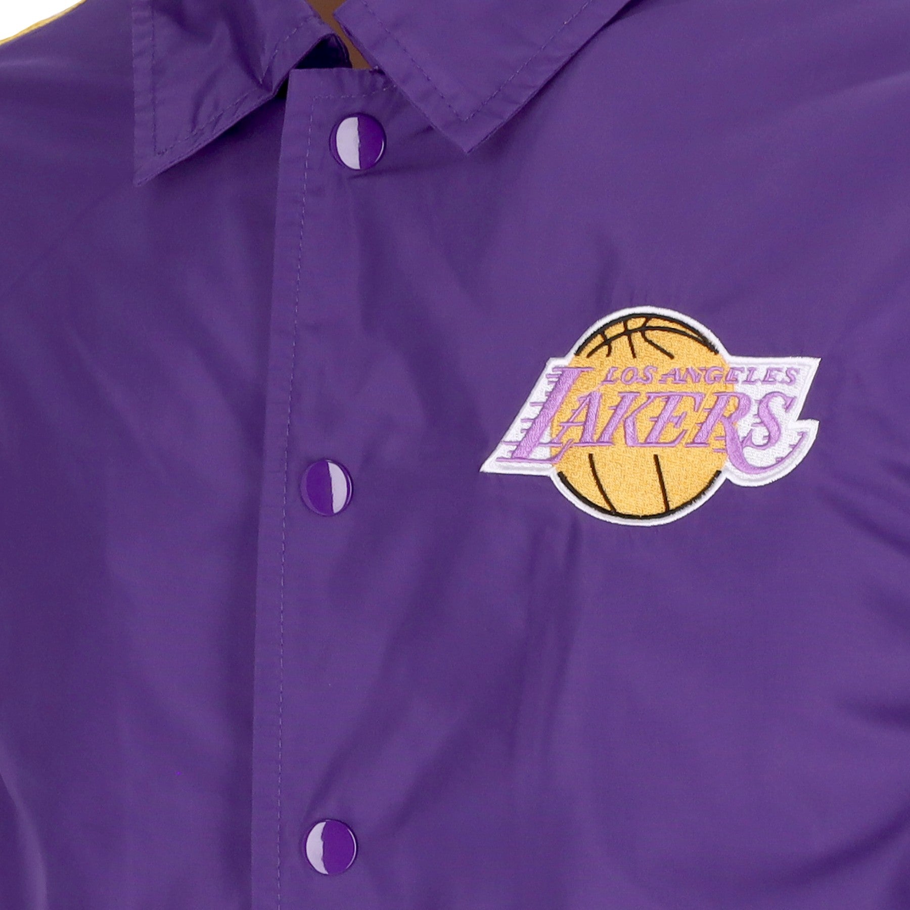 Mitchell & Ness, Giacca Coach Jacket Uomo Nba Big Face Coach Jacket 5.0 Hardwood Classics Loslak, 