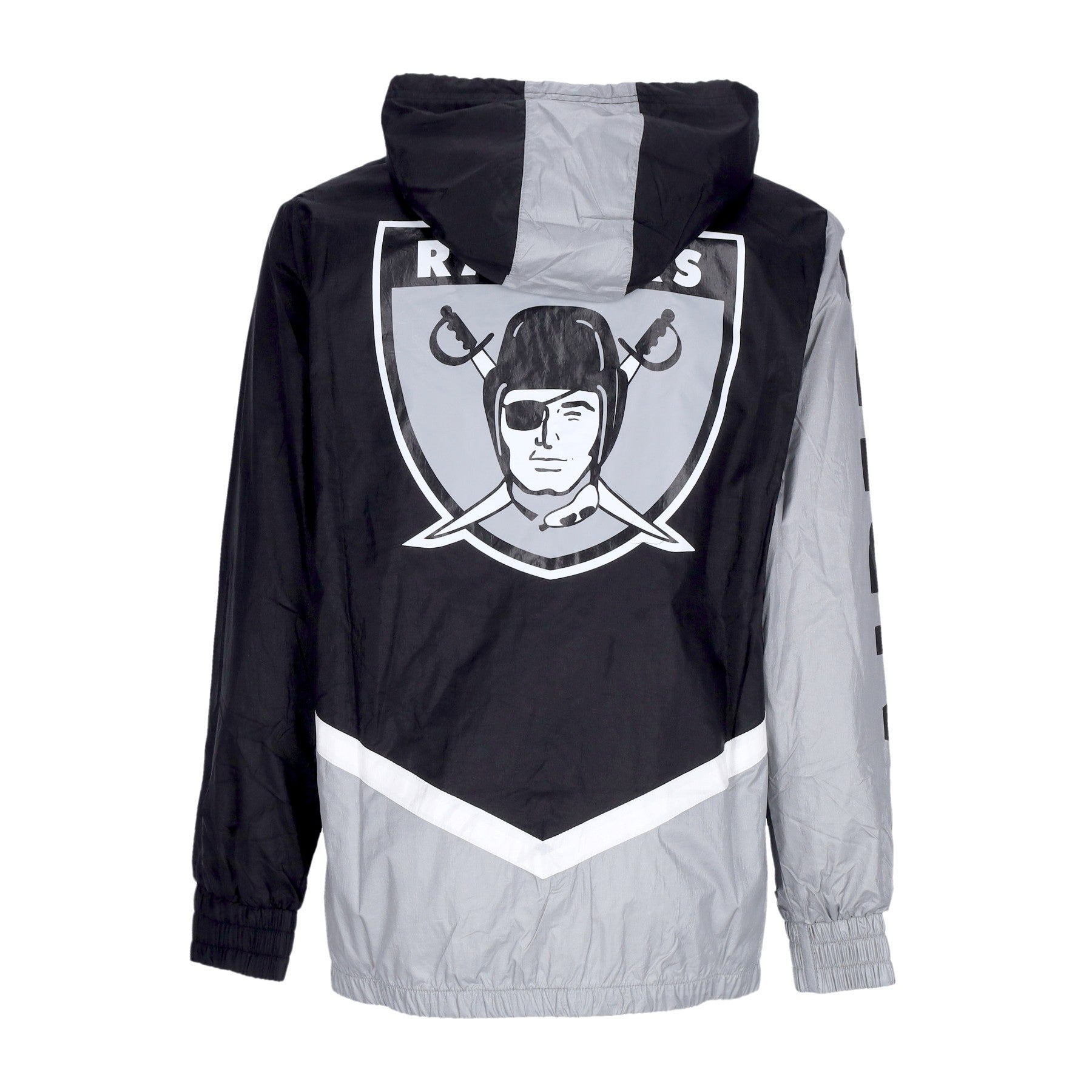 Mitchell & Ness, Giacca A Vento Uomo Nfl Undeniable Full Zip Windbreaker Oakrai, 