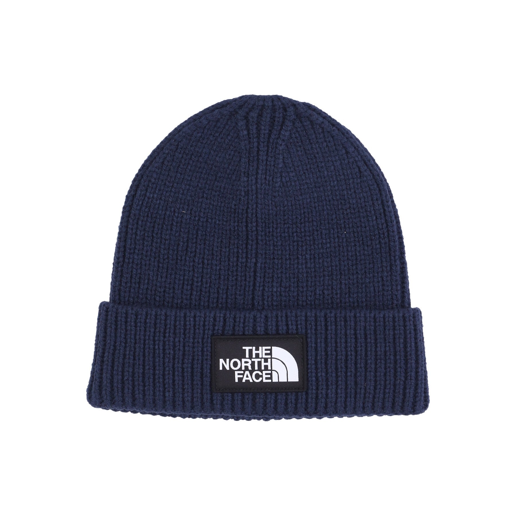 Men's Hat Logo Box Cuffed Beanie Summit Navy