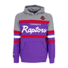 Mitchell & Ness, Felpa Cappuccio Uomo Nba Headcoach Hoodie Hardwood Classics Torrap, Purple