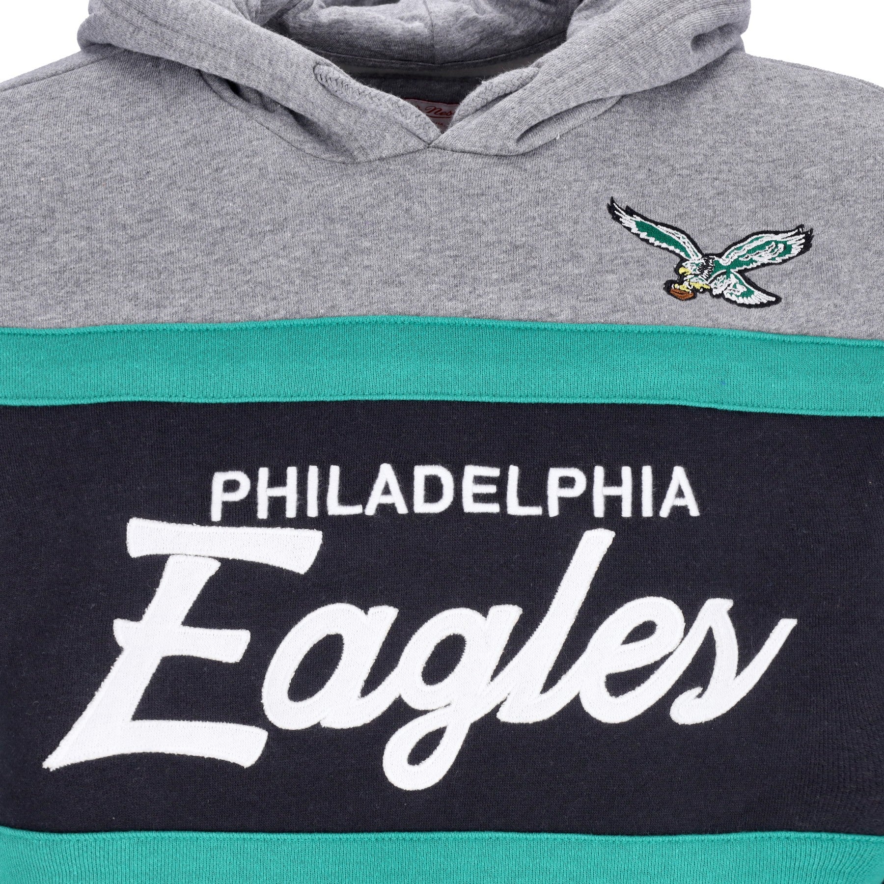 Mitchell & Ness, Felpa Cappuccio Uomo Nfl Headcoach Hoodie Phieag, 