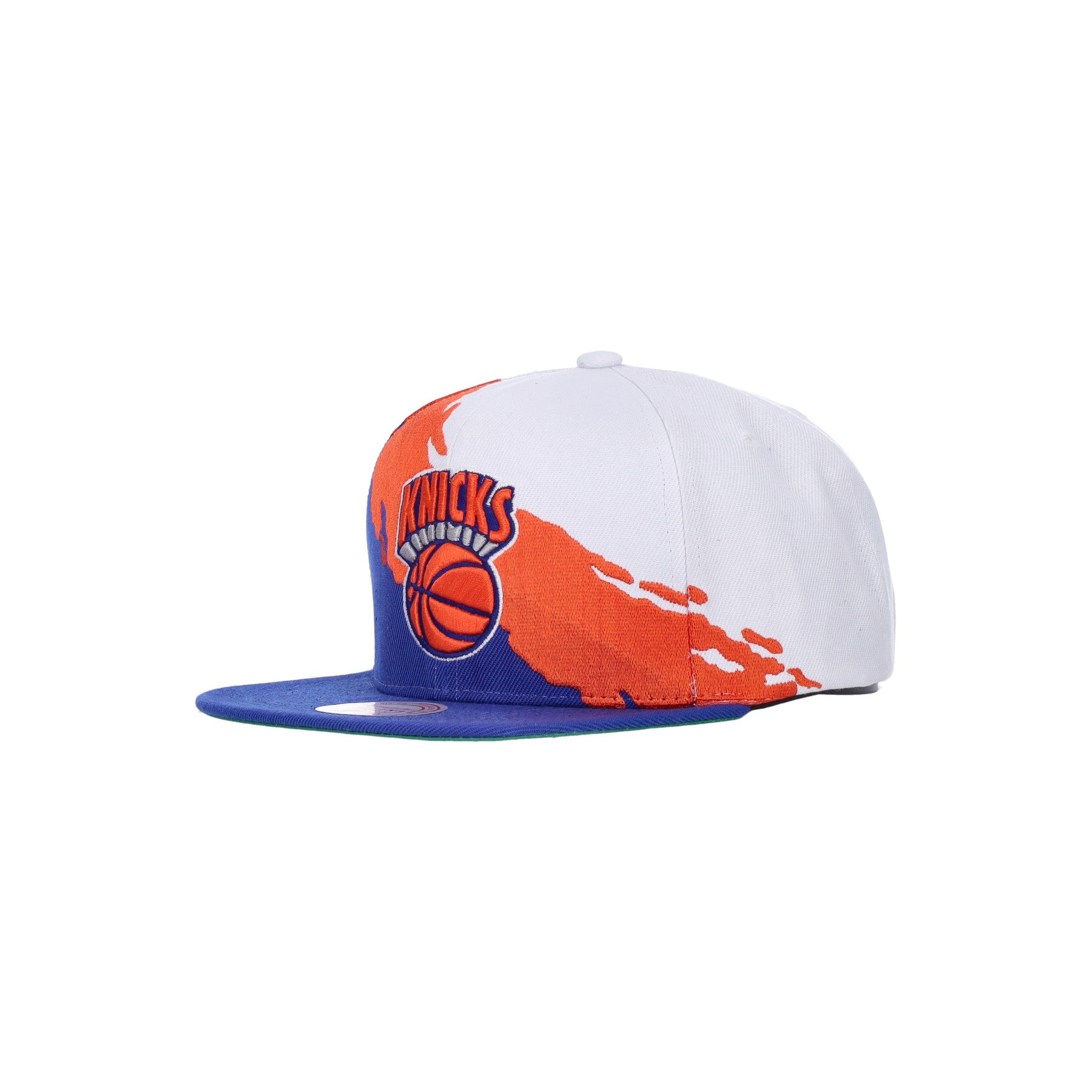 Mitchell & Ness, Cappellino Visiera Piatta Uomo Nba Paintbrush Snapback Neykni, Original Team Colors