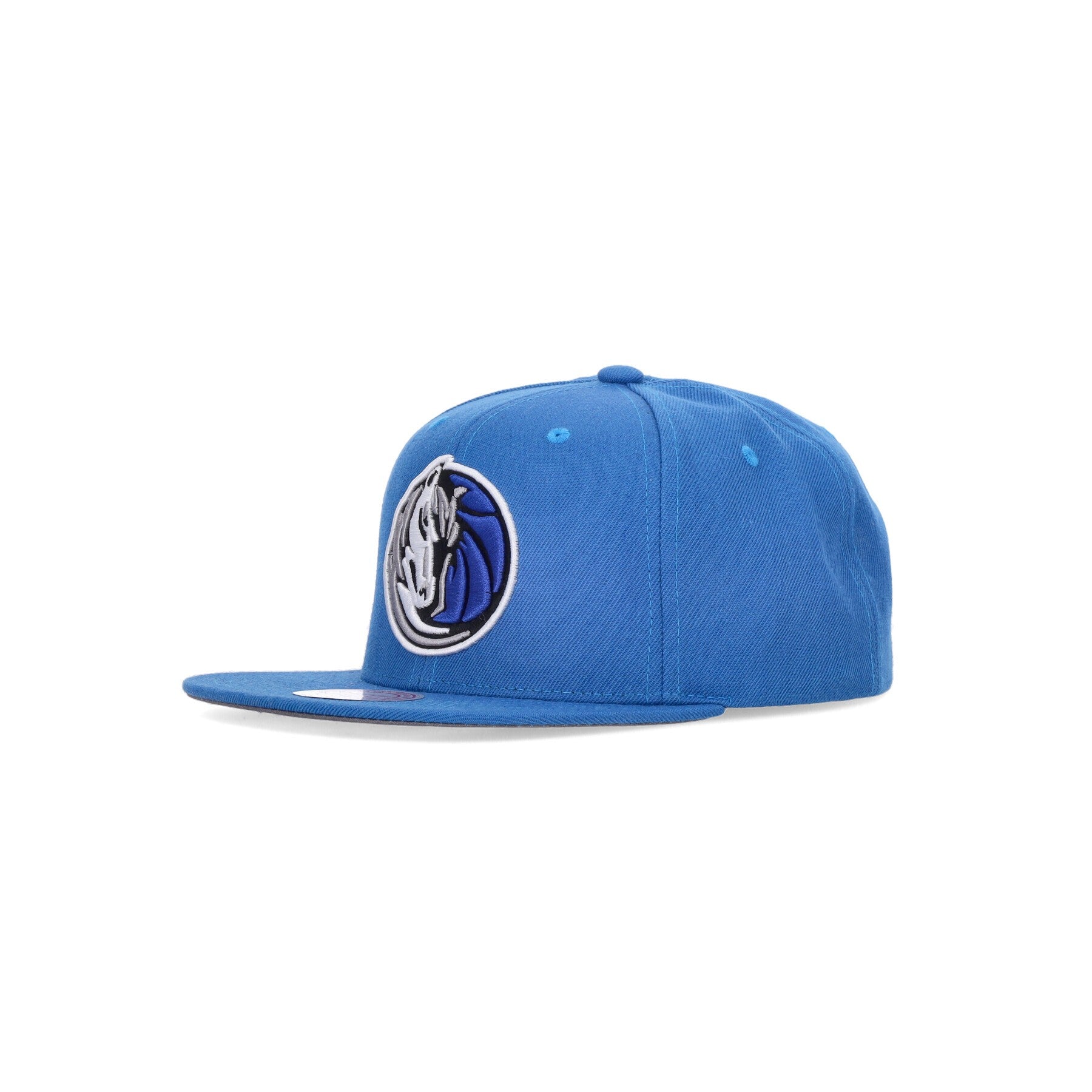 Mitchell & Ness, Cappellino Visiera Piatta Uomo Nba Team Ground 2.0 Snapback Dalmav, Blue