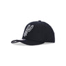 Mitchell & Ness, Cappellino Visiera Curva Uomo Nba Team Ground 2.0 Stretch Snapback Saaspu, Black