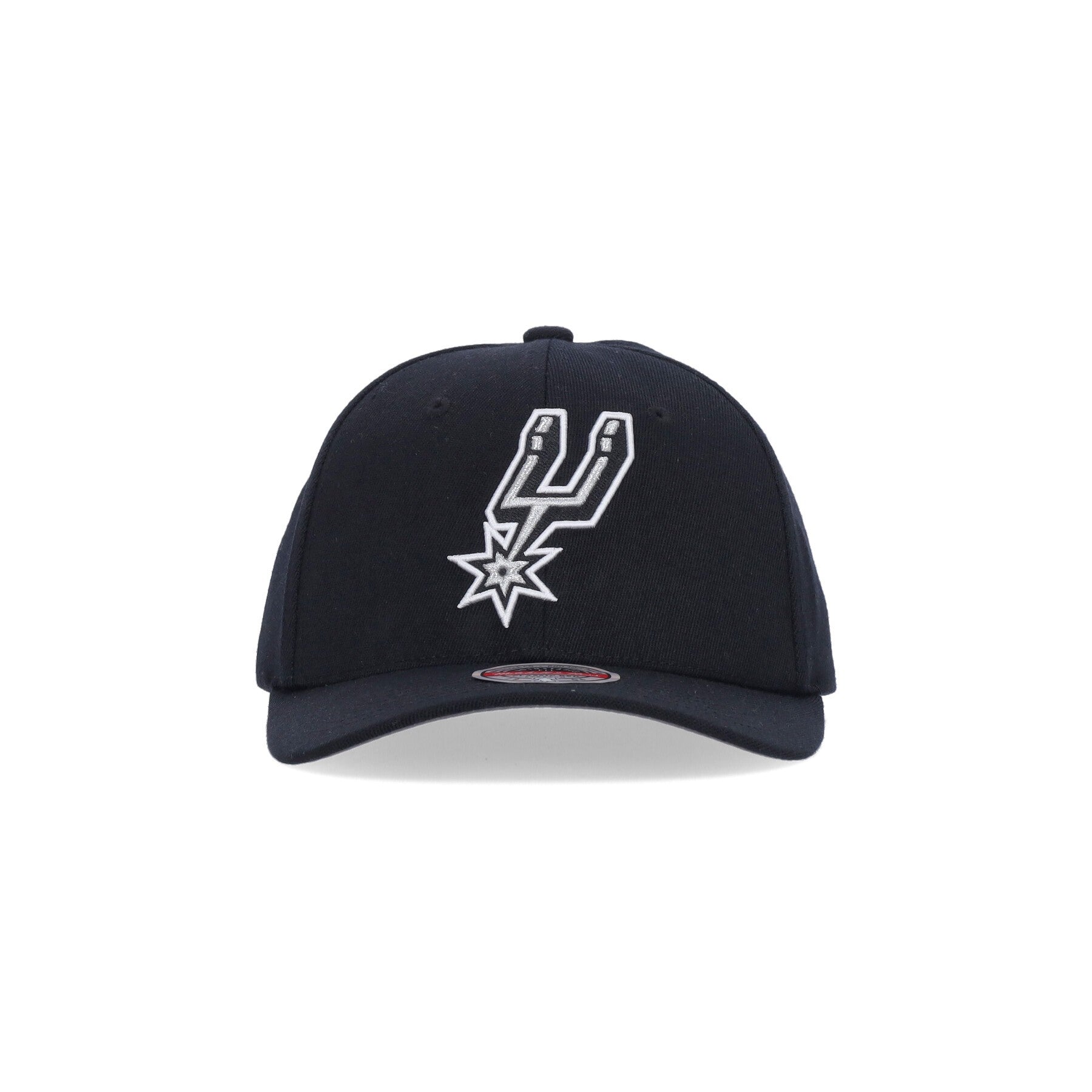 Mitchell & Ness, Cappellino Visiera Curva Uomo Nba Team Ground 2.0 Stretch Snapback Saaspu, 