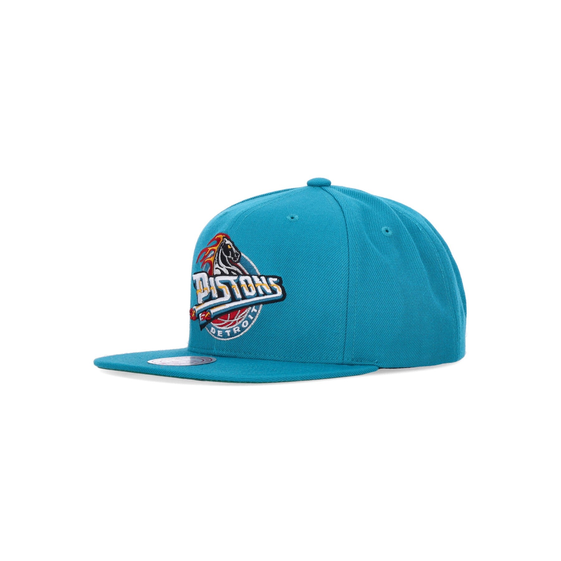 Visor de visador plano Man NBA Team Ground 2.0 Snapback Hardwood Classics Detpis Teal