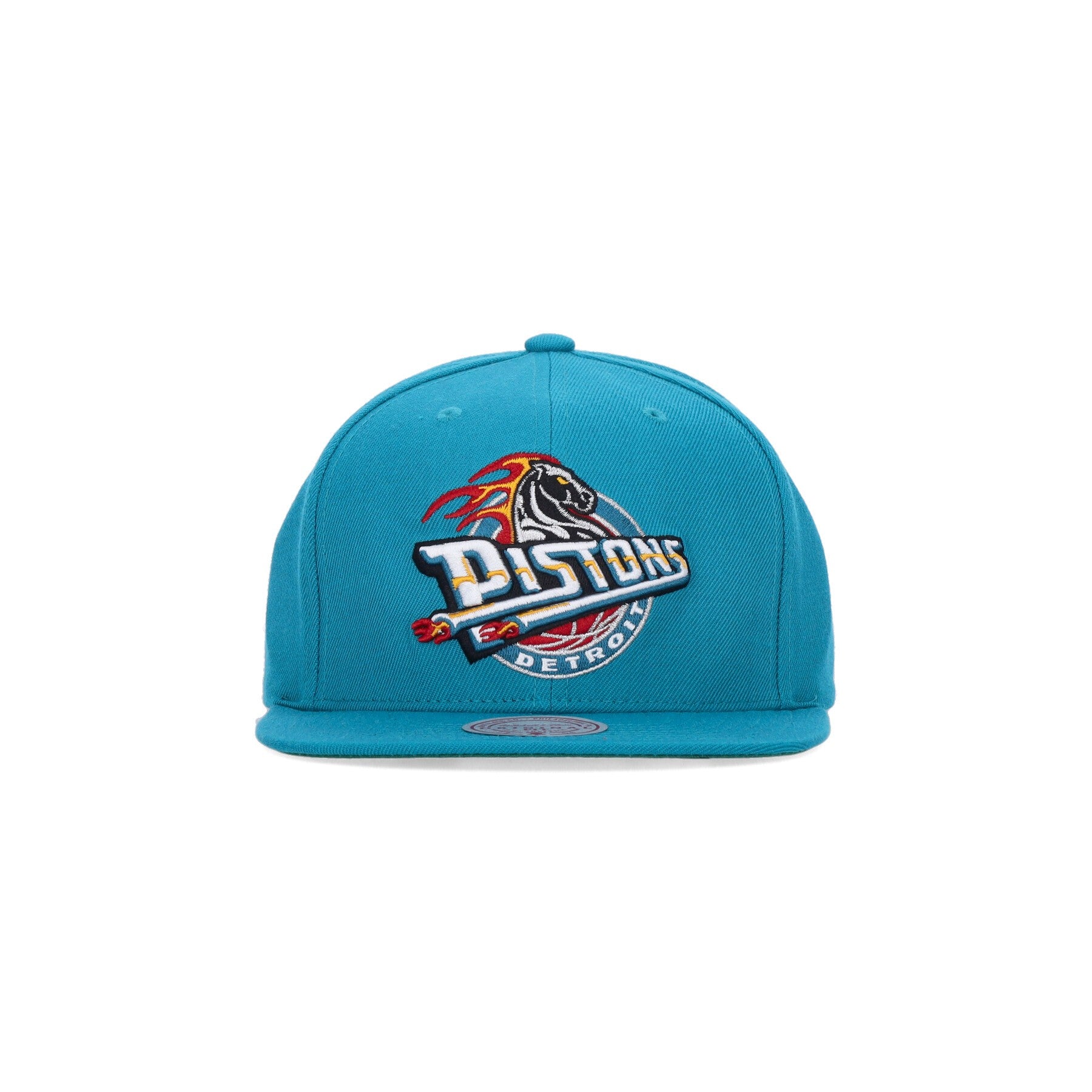 Visor de visador plano Man NBA Team Ground 2.0 Snapback Hardwood Classics Detpis Teal