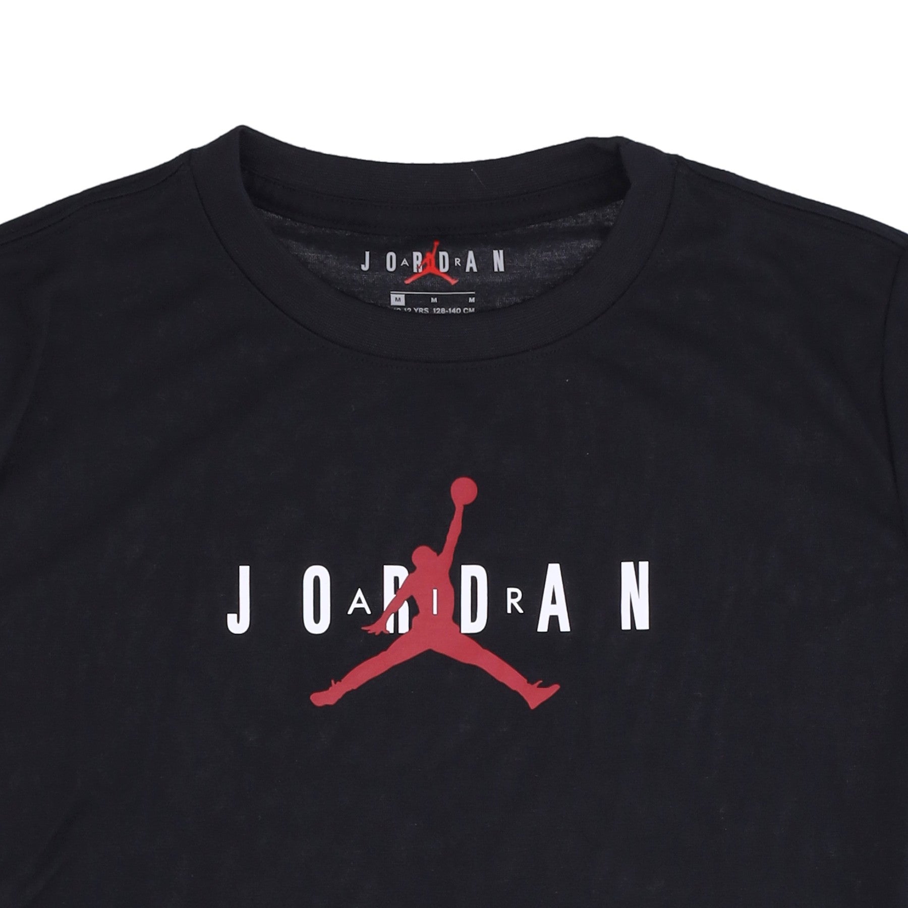 Jumpman Sustainable Graphic Tee Schwarzes Jungen-T-Shirt