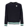 Nike Nba, Felpa Girocollo Uomo Nba Courtside Fleece Crewneck Boscel, Black