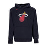 Nike Nba, Felpa Cappuccio Uomo Nba Essential Fleece Hoodie Miahea, Black